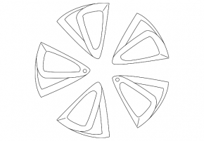 Wheel rim R16 Hyundai Sonata 11-15 hybrid