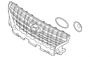 Hyundai Venue 22-25 grille