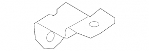Wing bracket central left Audi A5 F5 17-