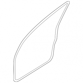 Front right door seal Porsche Macan 15-
