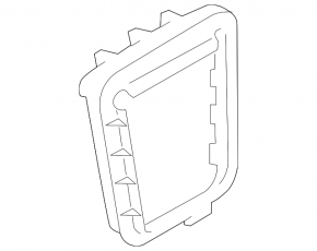 Right ventilation shield Hyundai Veloster 19-22