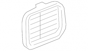 Air intake grille BMW 5 G60 24-25 B48, B58