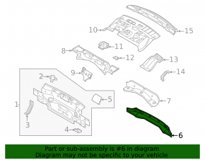 VW Jetta 19 Rear Panel - OEM Exterior