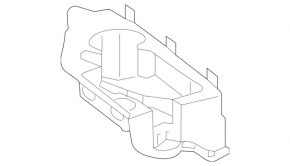 Mercedes CLA 14-19 trunk tray