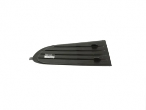 Left front bumper grille for 2010 Dodge Journey without fog lights, structure