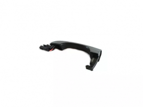 Chrysler 200 15-17 Keyless Exterior Front Left Door Handle, Chrome Strip