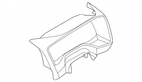 Instrument cluster cover Nissan Rogue 21-22