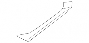 Rear wing molding right Nissan Maxima A36 16- chrome
