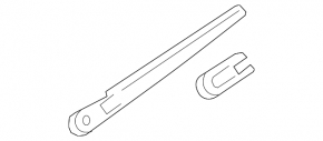 Rear wiper arm Mitsubishi Outlander 14-21
