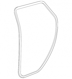 Rear left door opening seal Chevrolet Equinox EV 24-26