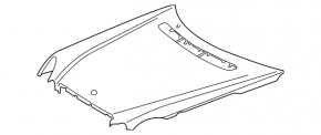 Naked hood Mercedes W211 prerest