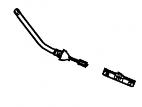 Parking brake cable rear left Ford Fiesta 11-19