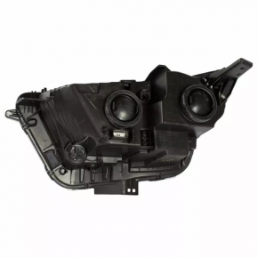 Headlight front right bare Ford Edge 15-18 dorest halogen, torn plug