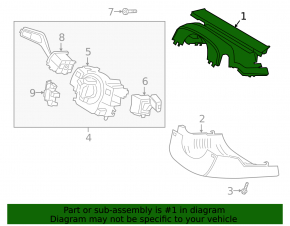 Ford Explorer 20- Steering Column Cover