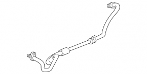Air conditioning condenser-compressor pipe for Land Rover Range Rover Velar 18-20 2.0T