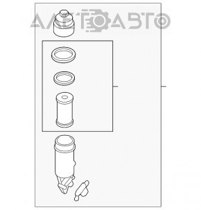Oil filter housing Audi A6 C7 12-15 3.0T