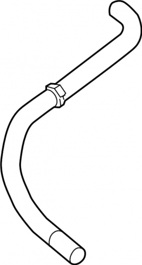 Upper cooling hose for Nissan Pathfinder 13-20