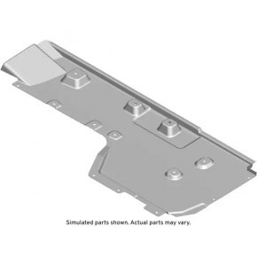 Cadillac ATS 13-19 right underbody protection crack