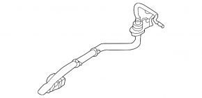 Power Inverter-Compressor Cable Nissan Leaf 13-17