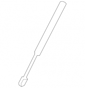 Left trunk lid shock absorber for Volvo S60 11-18