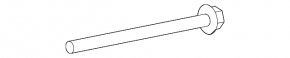 Bolt for fastening the rear lower arm right BMW X5 X6 E70 E71 07-13