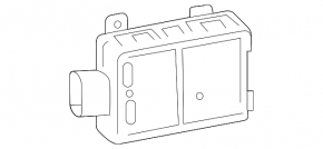 Blind Spot Sensor (BSM) rear left Audi Q8 19-25