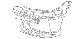Front bumper mount left inner frame BMW 4 G22 G26 21-25 M package