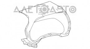 Toyota Highlander 20 Instrument Panel Frame - Black