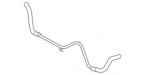 Hose from the pump to the power steering reservoir VW Passat b7 12-14 2.5 USA