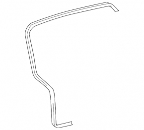 Rubber seal for the trunk door of a Lexus RX300 98-03