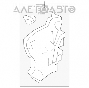 Honda Civic X FC 16-21 4D Front Right Door Lock