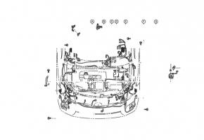 Toyota Prius V 12-17 inverter ground wire