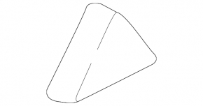 Hyundai Tucson 22-25 inner rear right triangle door trim