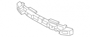 Front Bumper Absorber Hyundai Ioniq 20-22