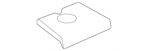 Chevrolet Equinox EV 24-26 lower left center pillar trim cap black