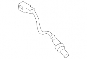 Lambda probe right second Toyota Sequoia 08-16