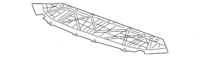 Front bumper guard for Audi A4 B9 18-19 RS4