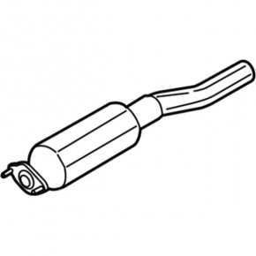 Lower catalytic converter Ford Escape MK3 13-18 1.5T, sawed off, broken stud