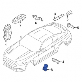 Smart Link Data Communication Module Ford Mustang mk6 15-23