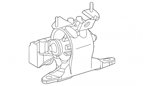 Left engine mount Toyota Venza 21 - without bracket