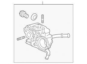Thermostat Housing Assembly Acura ILX 13-15