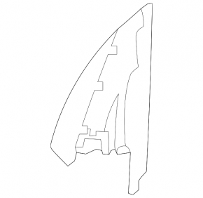 Side mirror plug front left BMW X3 G01 18-21 Base