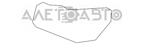 Right front bumper mount for Honda CRV 2002-2006