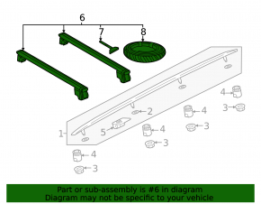 Cross rails Audi Q5 80A 18-24