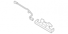 Kia Forte 19-24 hood lock with sensor