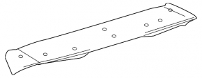 Lexus GX470 03-09 tailgate spoiler