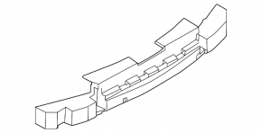 Nissan Murano 25-26 rear bumper absorber
