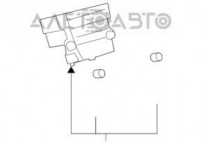 Tape player, CD changer, radio, dashboard Lexus ES350 07-09