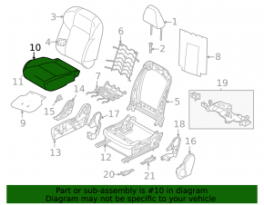Passenger seat Nissan Rogue 21-22 without airbag, mechanical, cloth black-gray JP built