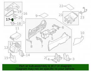 Start/Stop button Kia Sportage 23-25